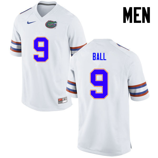 Men Florida Gators #11 Neiron Ball College Football Jerseys-White